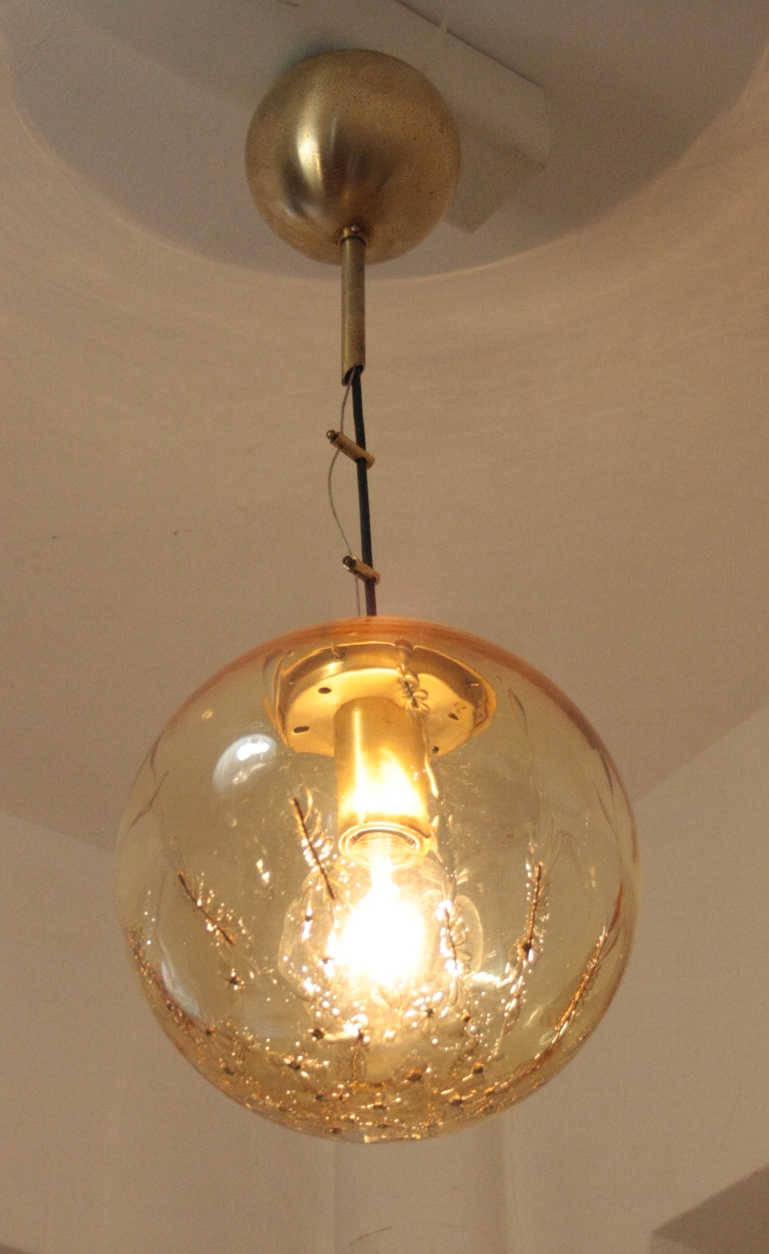 Lampadario a sospensione di La Murrina in vetro soffiato italiano per casa elegante