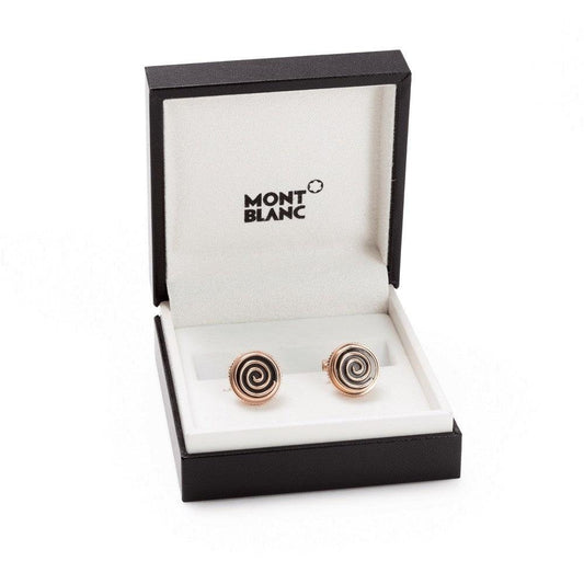 Montblanc Jazz Miles Davis 袖扣 钢 PVD 玫瑰金饰面 114780