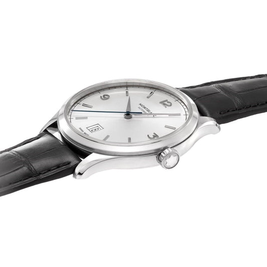Montblanc Heritage Chronometrie 40mm 银色自动钢制手表 112533