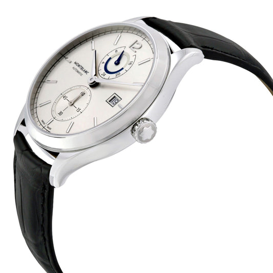 Montblanc Heritage Chronometrie 双时区 41毫米 银色 自动 钢 112540
