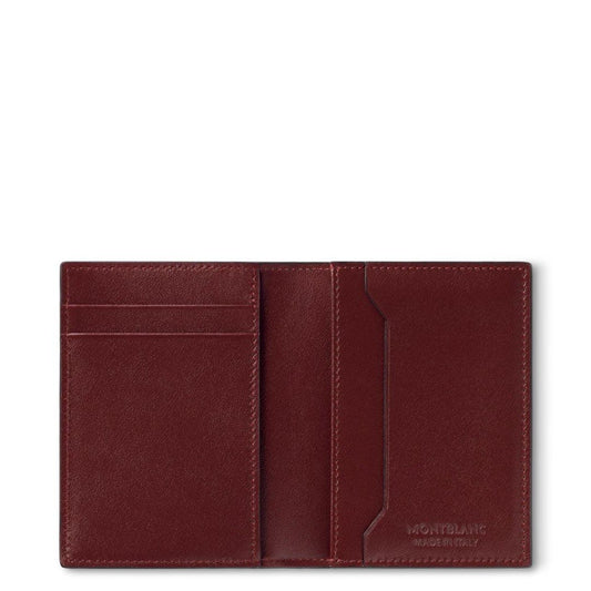 Montblanc Meisterstück Bordeaux 4-Compartment Credit Card Holder 131683