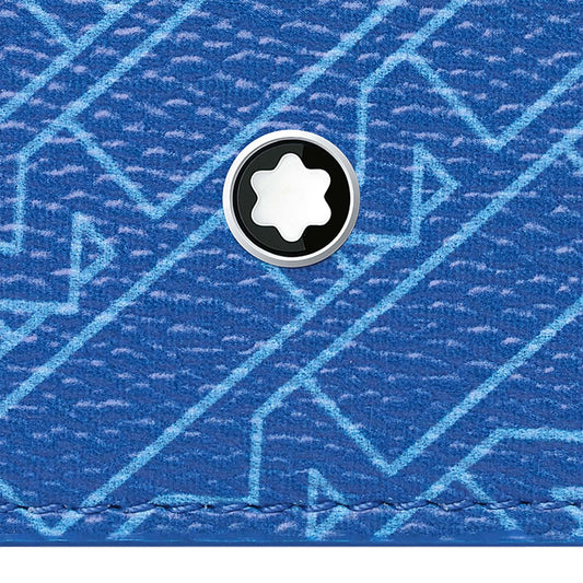 Montblanc M_Gram 4810 6-Slot Pocket Card Holder Sky Blue 128633