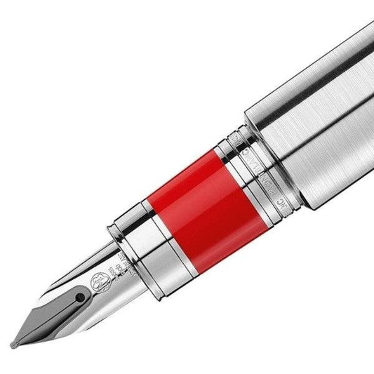 Montblanc fountain pen (Montblanc M) RED Signature tip F 113621