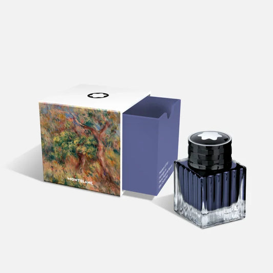 Montblanc Tintenfläschchen 50ml Masters of Art Hommage an Pierre-Auguste Renoir Bleu Outremer Ultramarinblau 134411