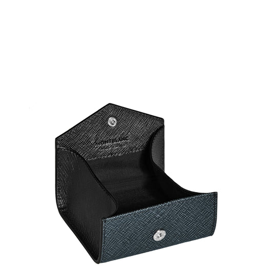 Montblanc Münzfach Sartorial Tweed blau 220348