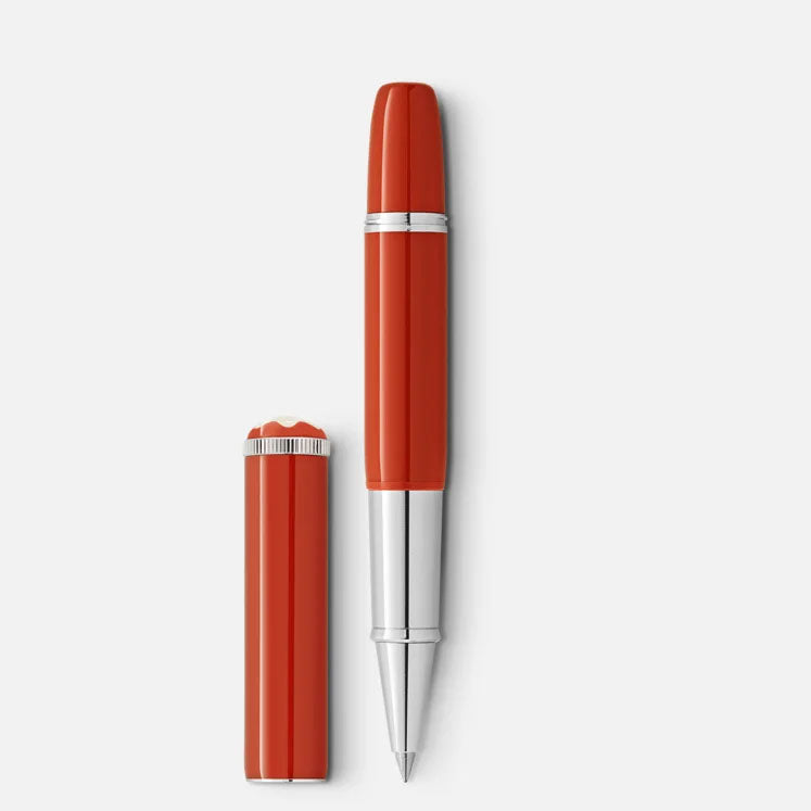 Montblanc Heritage Rouge et Noir "Baby" Special Edition Coral Rollerball Pen 127857