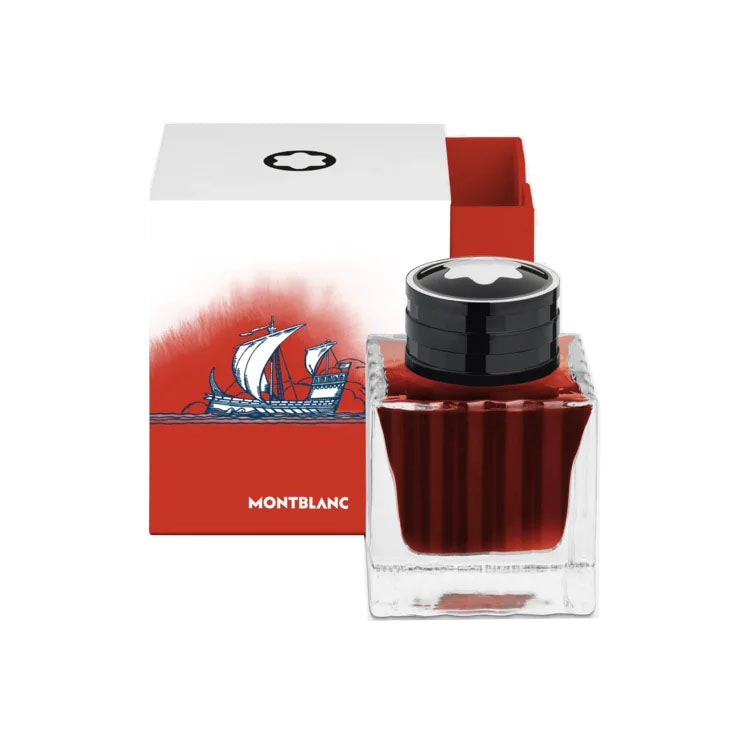 Montblanc Meisterstück x Olympic Heritage Paris 1924 Ink Bottle 50ml Red 132952