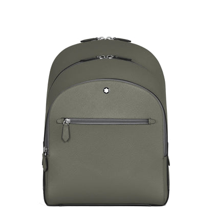Montblanc Sartorial Medium Backpack with 3 Compartments, Medium Grey 199360