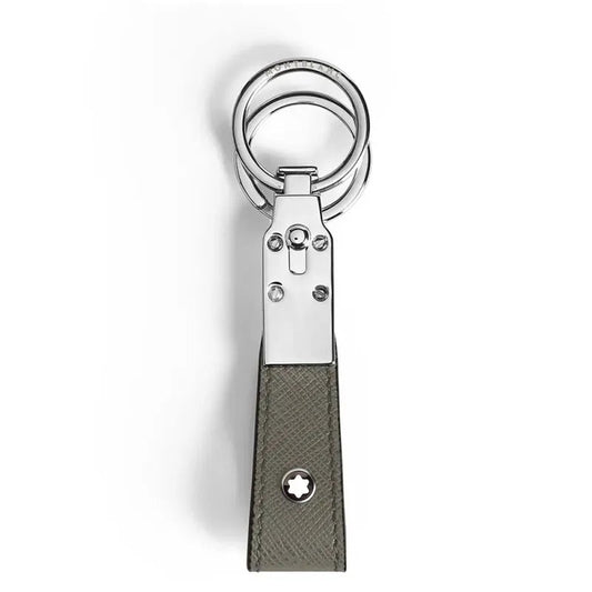 Montblanc Schlüsselanhänger mit Schlaufe Sartorial mittelgrau 199387