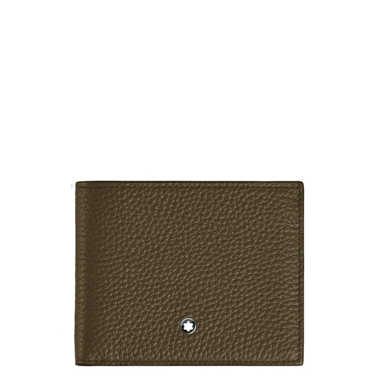 Montblanc Geldbörse mit Münzfach 4 Fächer khaki 220216