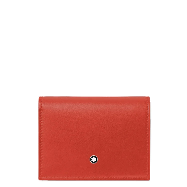 Montblanc Soft Continental Wallet Coral Nano 198009