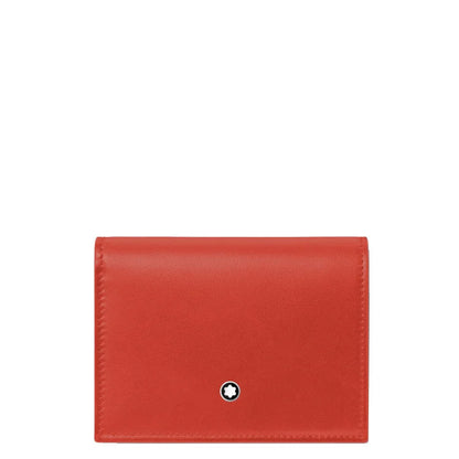 Montblanc Soft Continental Wallet Coral Nano 198009