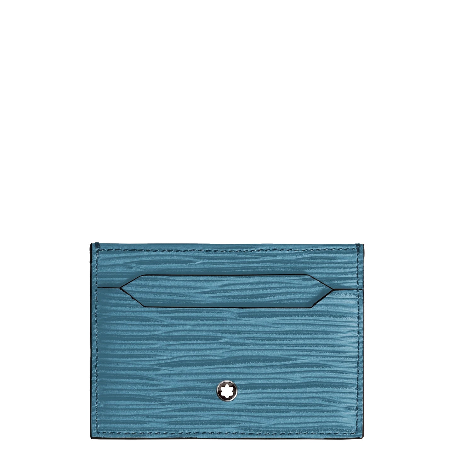 Montblanc Card Holder 5 Compartments 4810 Smoked Blue 199349