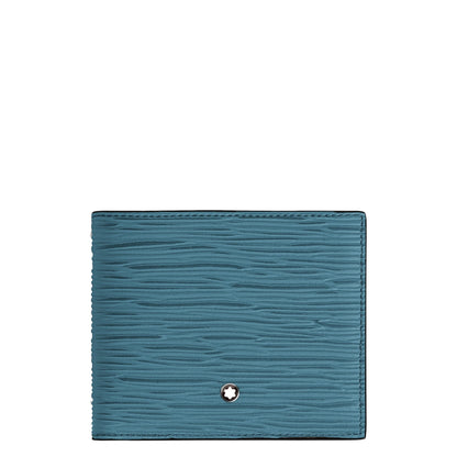 Montblanc Wallet 8 Compartments 4810 Smoked Blue 199343