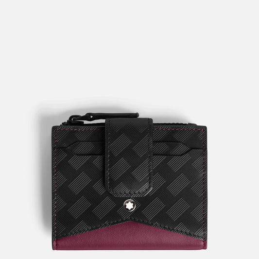 Montblanc Geldbörse 6 Fächer mini Extreme 3.0 schwarz/cassis 199416