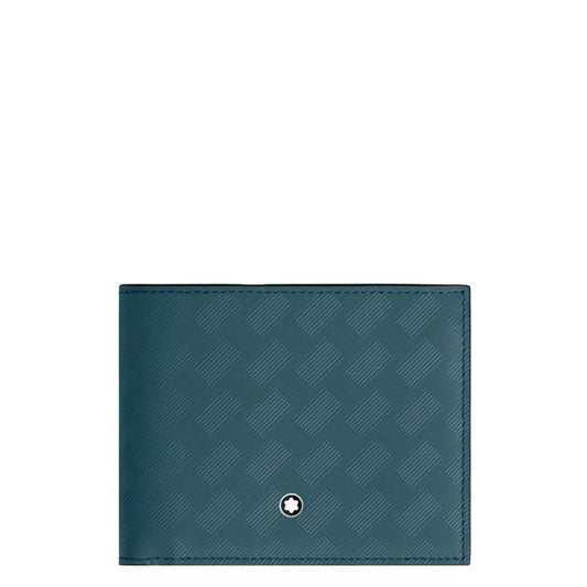 Montblanc Geldbörse 6 Fächer Extreme 3.0 blau avio 198868