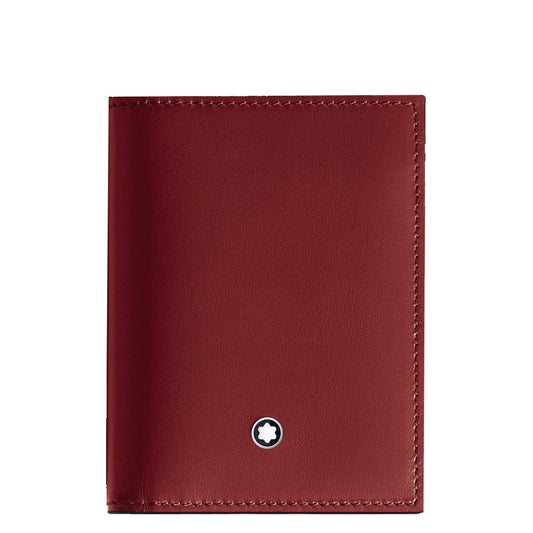 Montblanc porte-cartes de crédit 4cc Meisterstück rouille foncé 198811