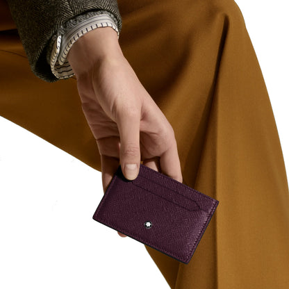 Montblanc Card Holder 5 Compartments Sartorial Cassis 199375