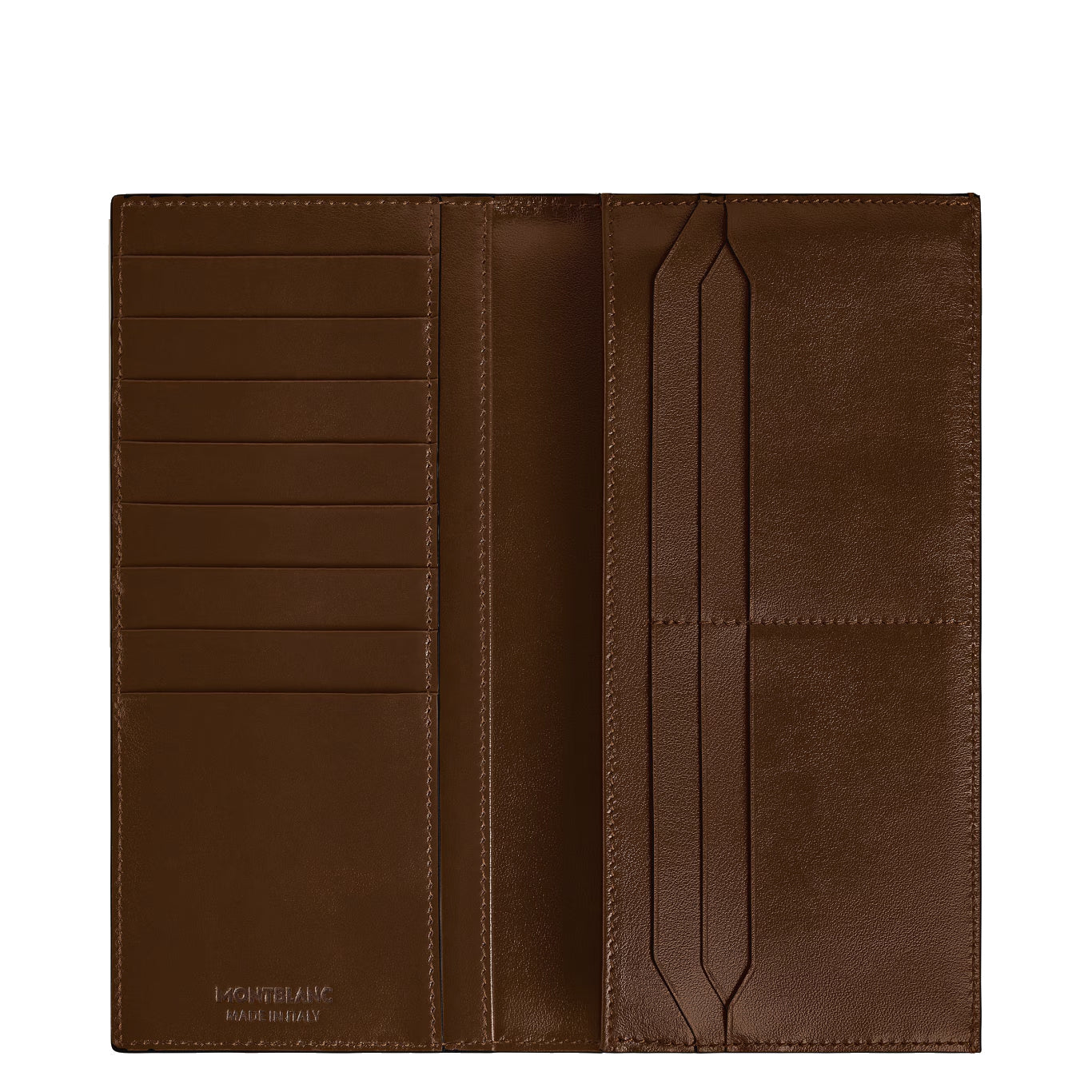 Montblanc Meisterstück 14cc wallet, brown gradient zipper pocket 220318