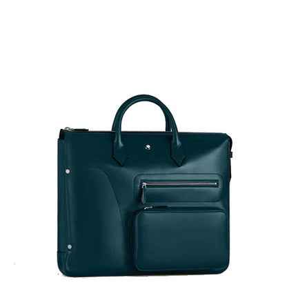 Montblanc borsa 24/7 Soft blu legion 198736