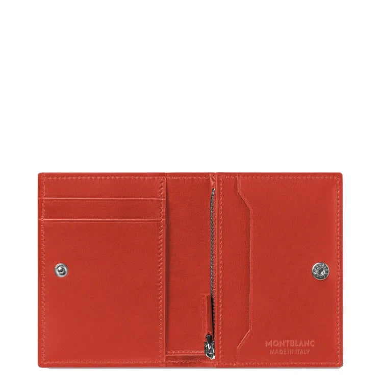 Montblanc Soft Continental Wallet Coral Nano 198009