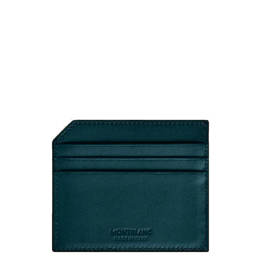 Montblanc 6-Compartment Card Holder Soft Blue Legion 198755