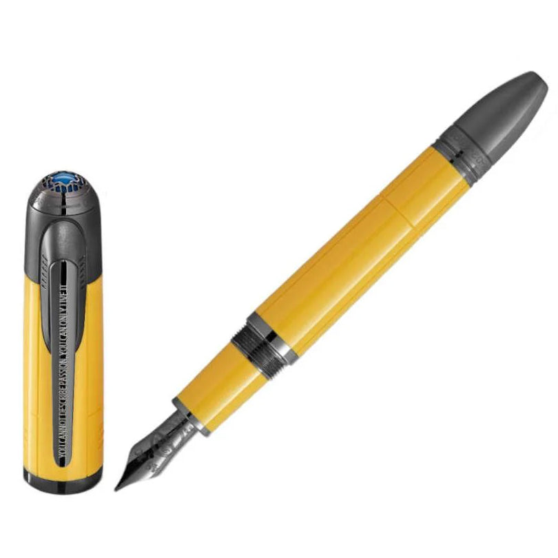 Montblanc Great Characters Enzo Ferrari Special Edition Fountain Pen Yellow Modena 130661