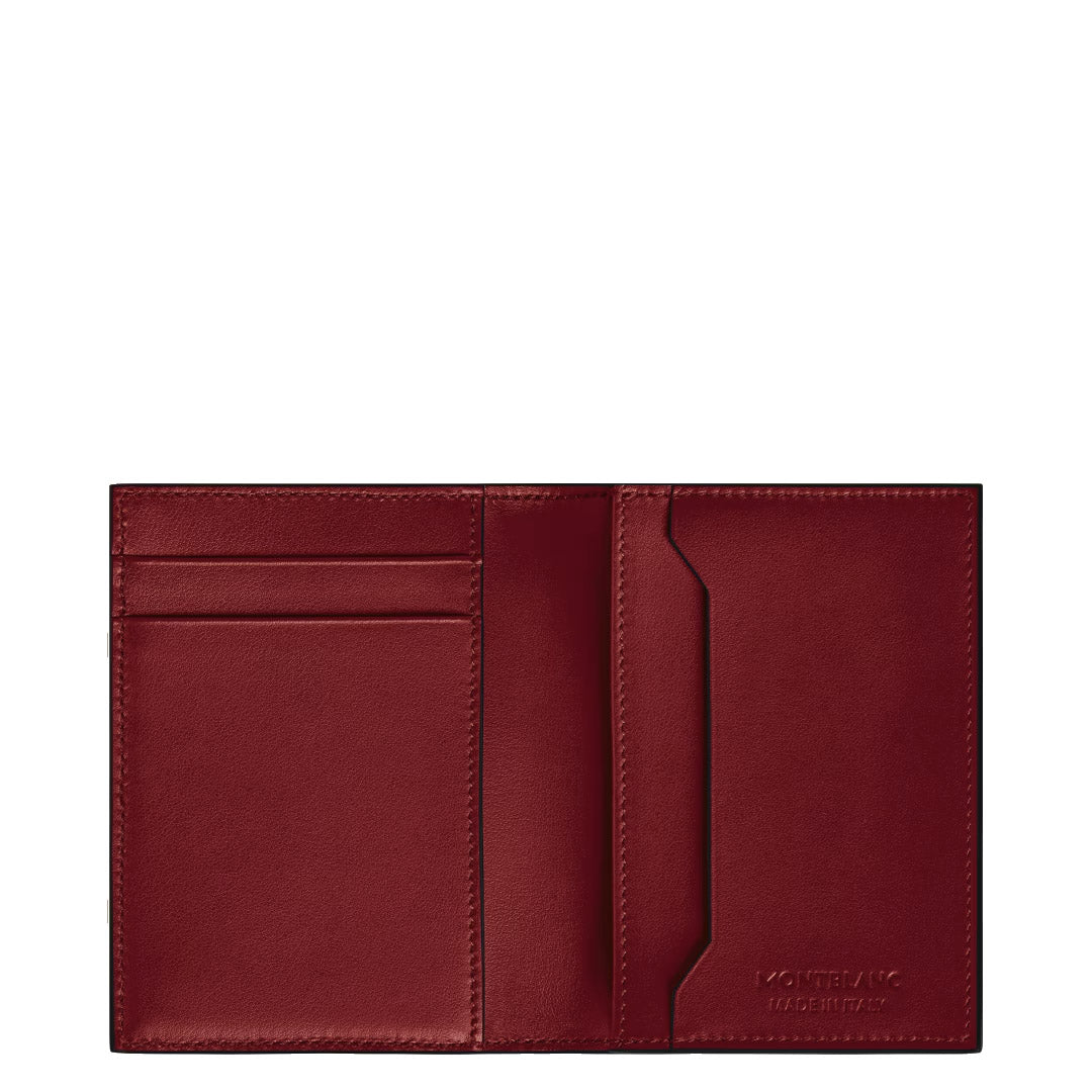 Montblanc 4cc Meisterstück Credit Card Holder Dark Rust 198811