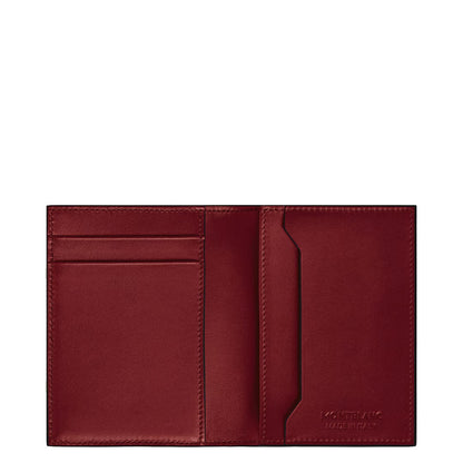 Montblanc 4cc Meisterstück Credit Card Holder Dark Rust 198811
