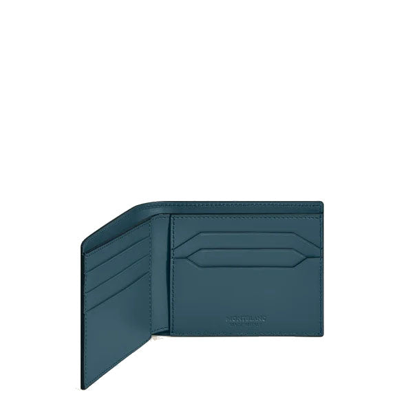 Montblanc Extreme 3.0 6cc Wallet in avio blue 198868