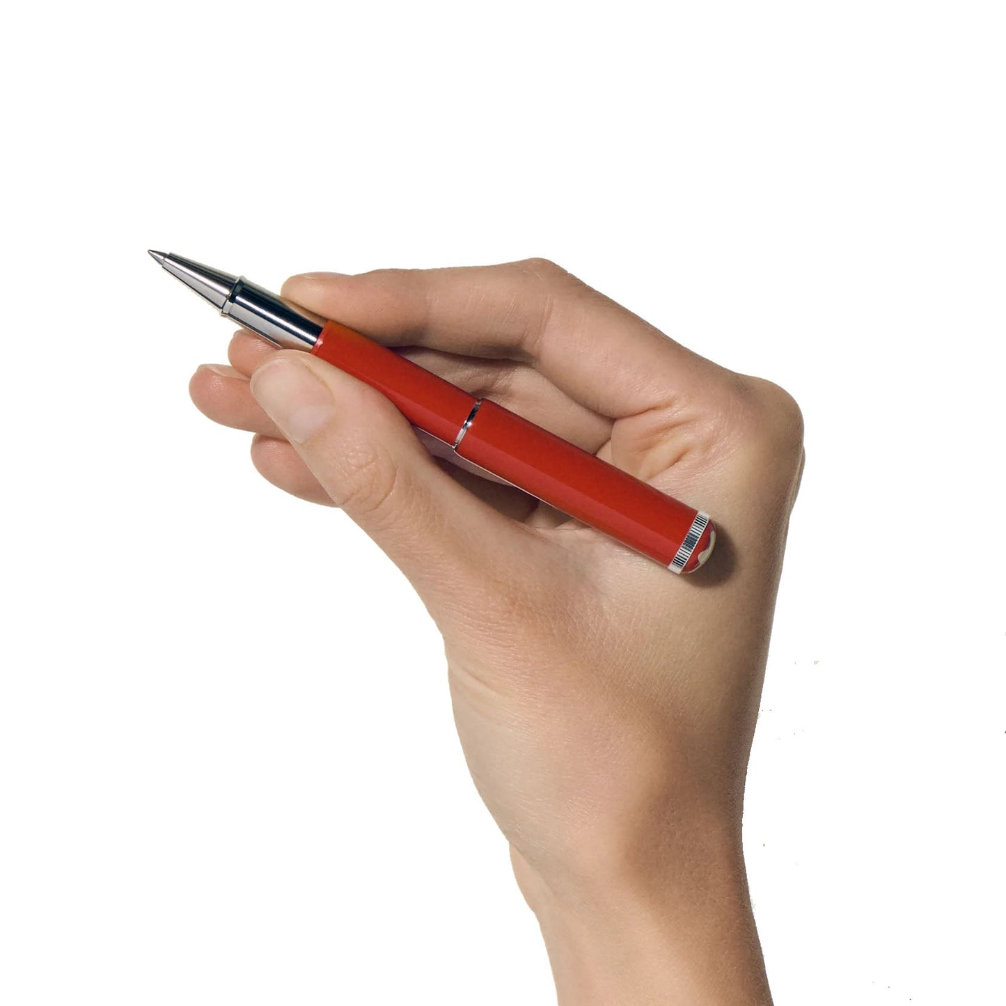 Montblanc Heritage Rouge et Noir "Baby" Special Edition Coral Rollerball Pen 127857
