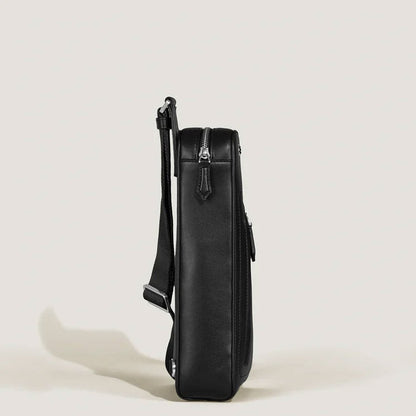 Montblanc Soft Compact Shoulder Bag Black 198742
