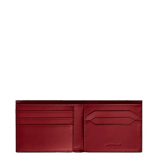 Montblanc 6cc Meisterstück Wallet Dark Rust 198805