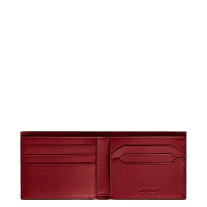 Montblanc 6cc Meisterstück Wallet Dark Rust 198805