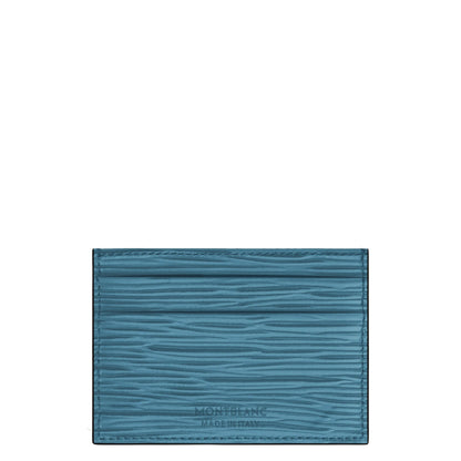 Montblanc Card Holder 5 Compartments 4810 Smoked Blue 199349