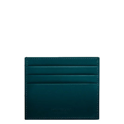 Montblanc card holder 6 compartments Meisterstück cyprus blue 198804