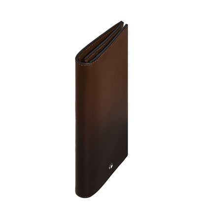Montblanc Meisterstück 14cc wallet, brown gradient zipper pocket 220318