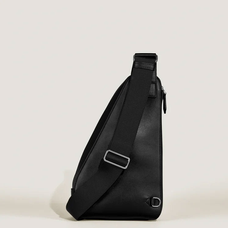 Montblanc Soft Compact Shoulder Bag Black 198742