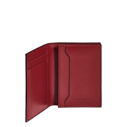 Montblanc 4cc Meisterstück Credit Card Holder Dark Rust 198811