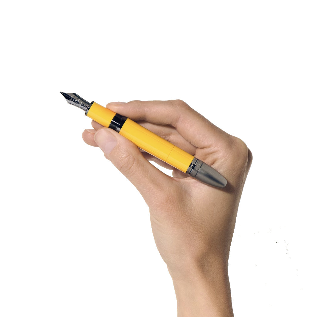 Montblanc Great Characters Enzo Ferrari Special Edition Fountain Pen Yellow Modena 130661