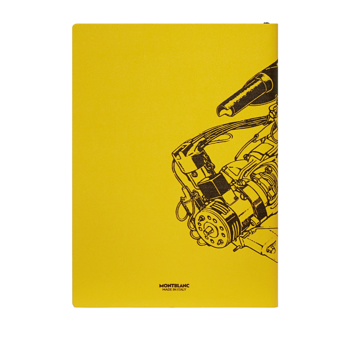 Montblanc Lined Notebook #146 Montblanc Great Characters Enzo Ferrari Special Edition Giallo Modena 134717