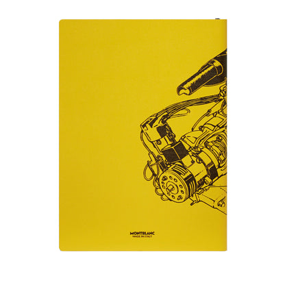 Montblanc Lined Notebook #146 Montblanc Great Characters Enzo Ferrari Special Edition Giallo Modena 134717