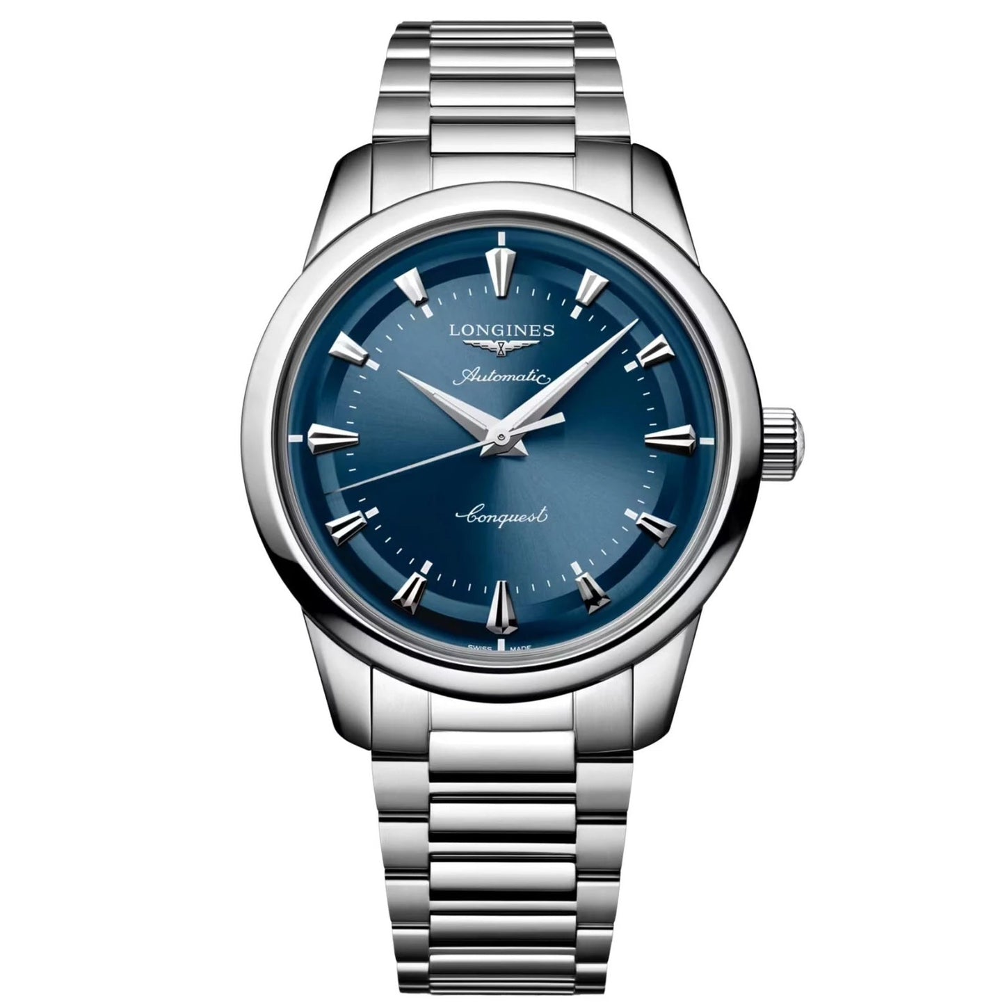 Longines Heritage Watch 40mm Blue Steel Automatic L1.650.4.92.6
