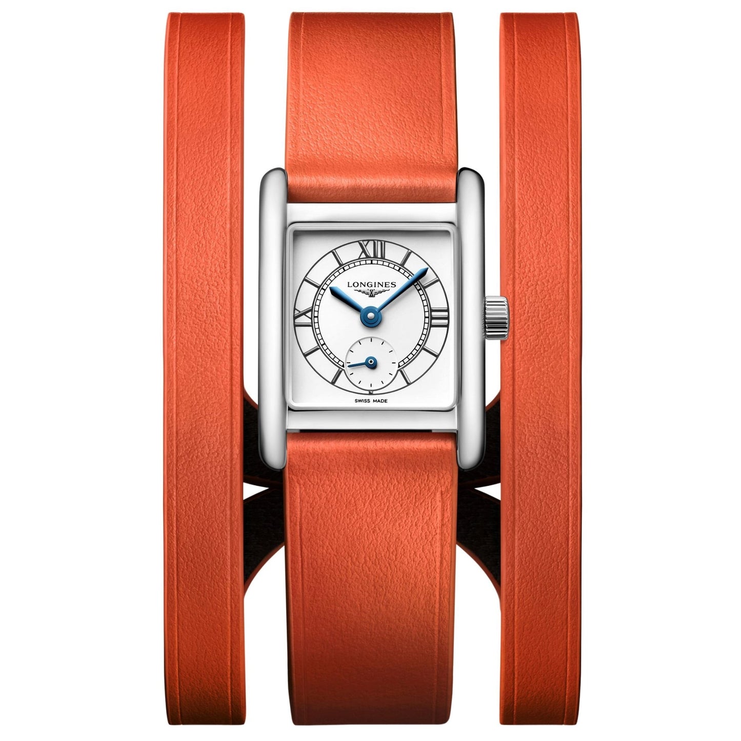 Longines orologio Mini Dolcevita 21.50x29.00mm argento quarzo acciaio L5.200.4.75.8