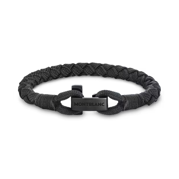 Montblanc Montblanc bracelet with black T-clasp size M 130861 63