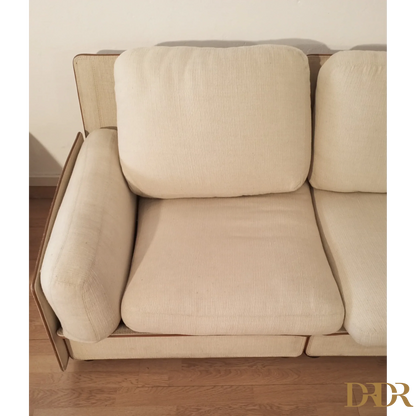 Cuscino di divano color crema del Modello Redifiori Set di Riccardo Arbizzoni