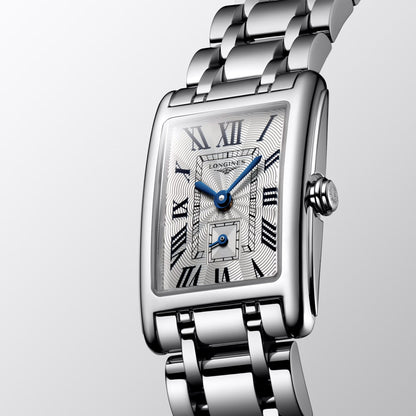 Longines Uhr DolceVita 20,80x32mm Silber Stahl Quarz L5.255.4.71.6