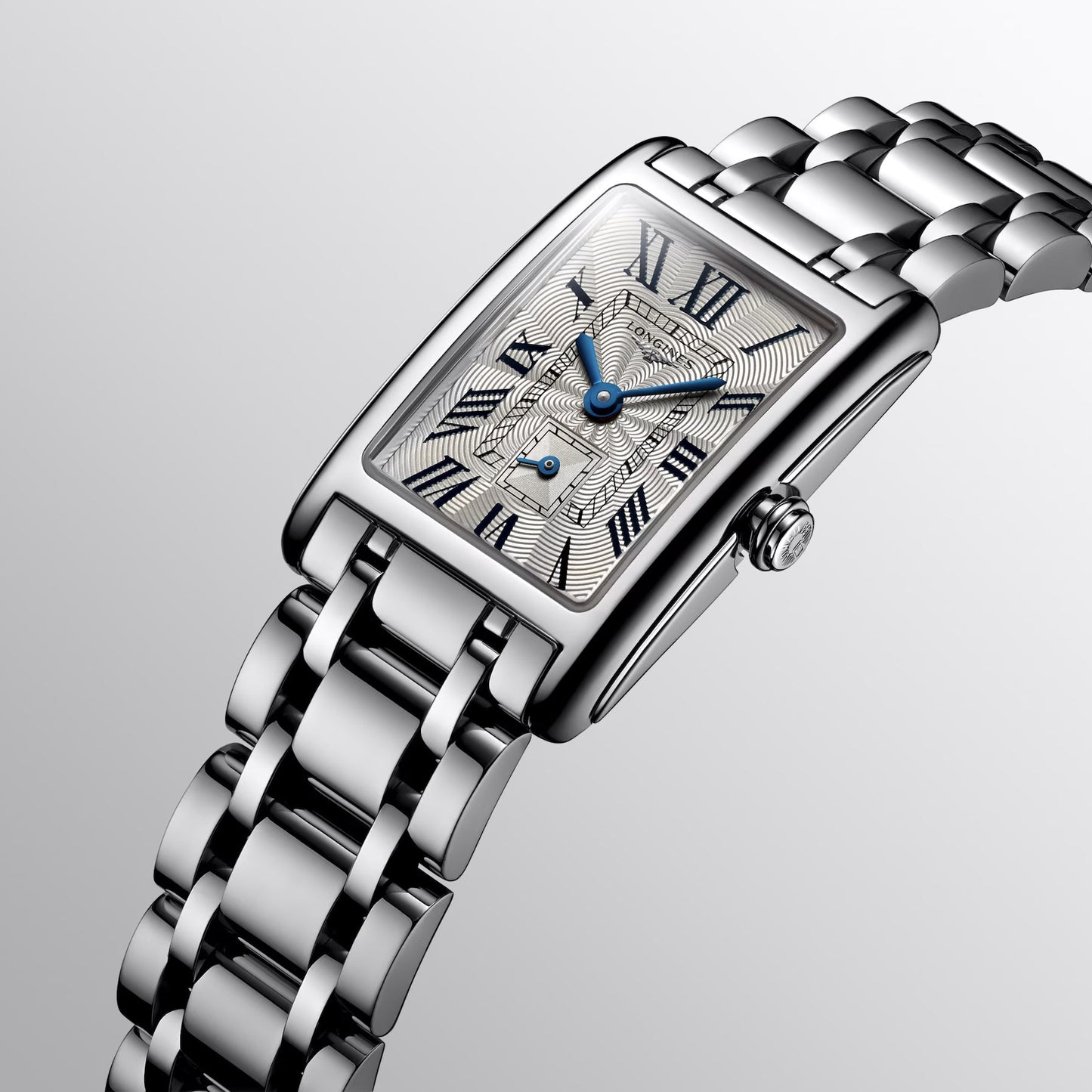 Longines Uhr DolceVita 20,80x32mm Silber Stahl Quarz L5.255.4.71.6