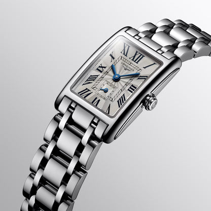 Longines Uhr DolceVita 20,80x32mm Silber Stahl Quarz L5.255.4.71.6
