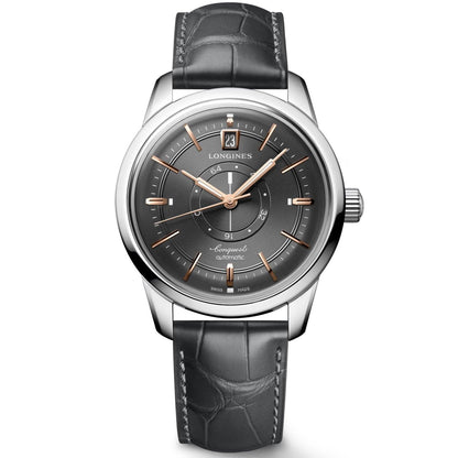 Longines Conquest Heritage Central Power Reserve 38mm Anthracite Automatic Steel L1.648.4.62.2